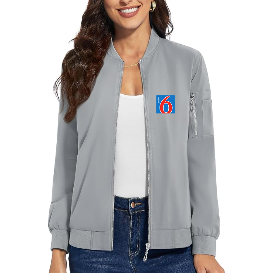 Women's Motel 6 Premium Bomber Jacket Outerwear